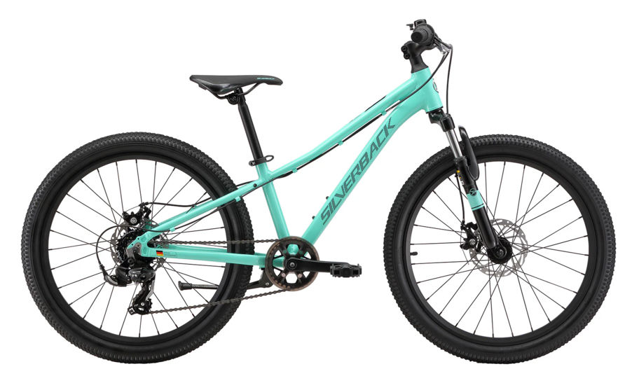 Велосипед SILVERBACK SPYKE 24 D 1 GIRL GLOSS MYSTIC TEAL/GLOSS BLACK 2026