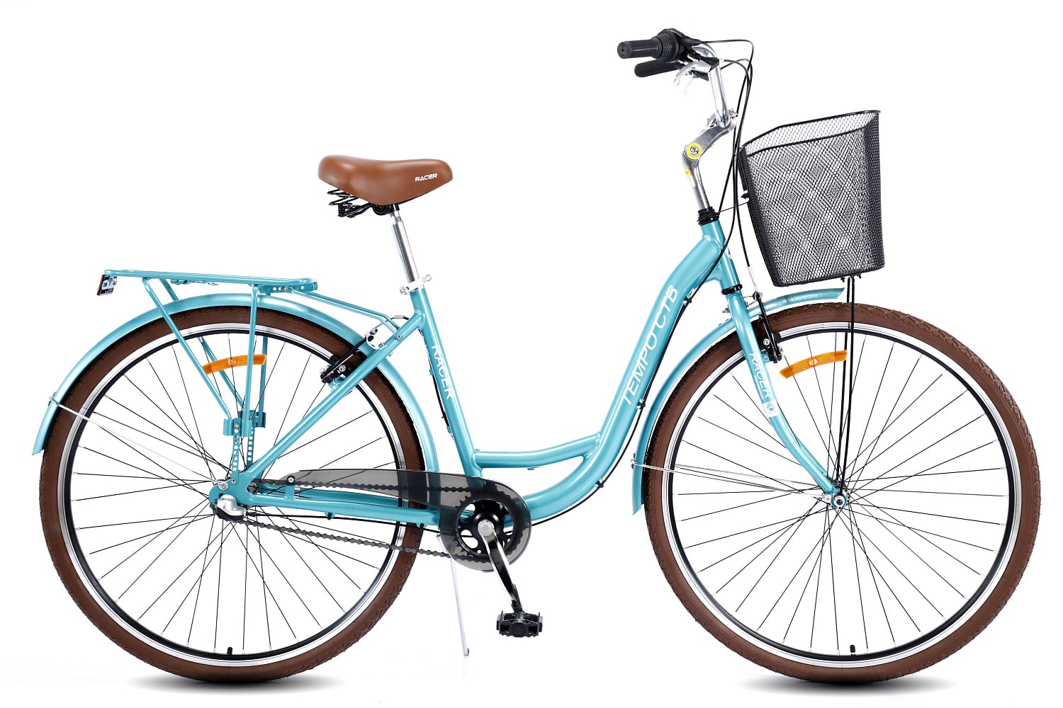 Велосипед Racer Tempo 28 CTB бирюзовый 2021 рост 18