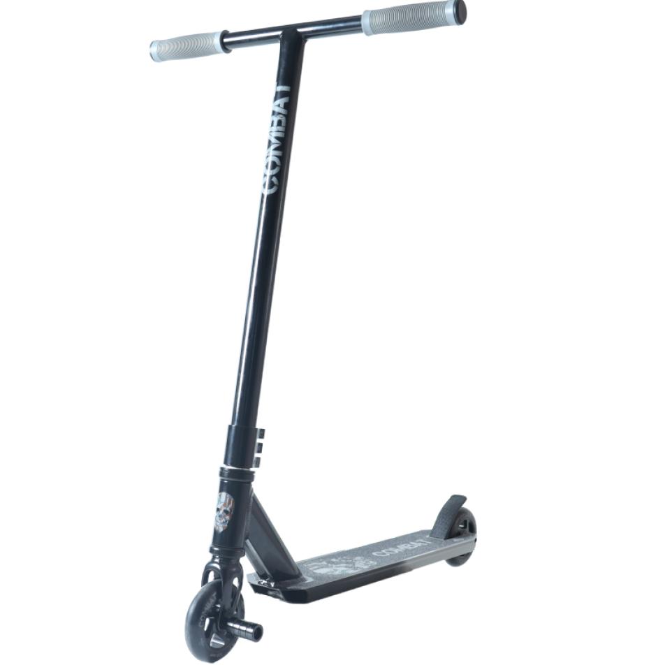 Самокат COMBAT черный серый артикул COMBAT-BK/G