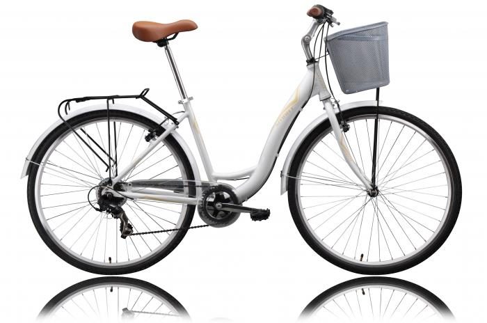 Велосипед Smart Tempo CTB 28 белый рост 18