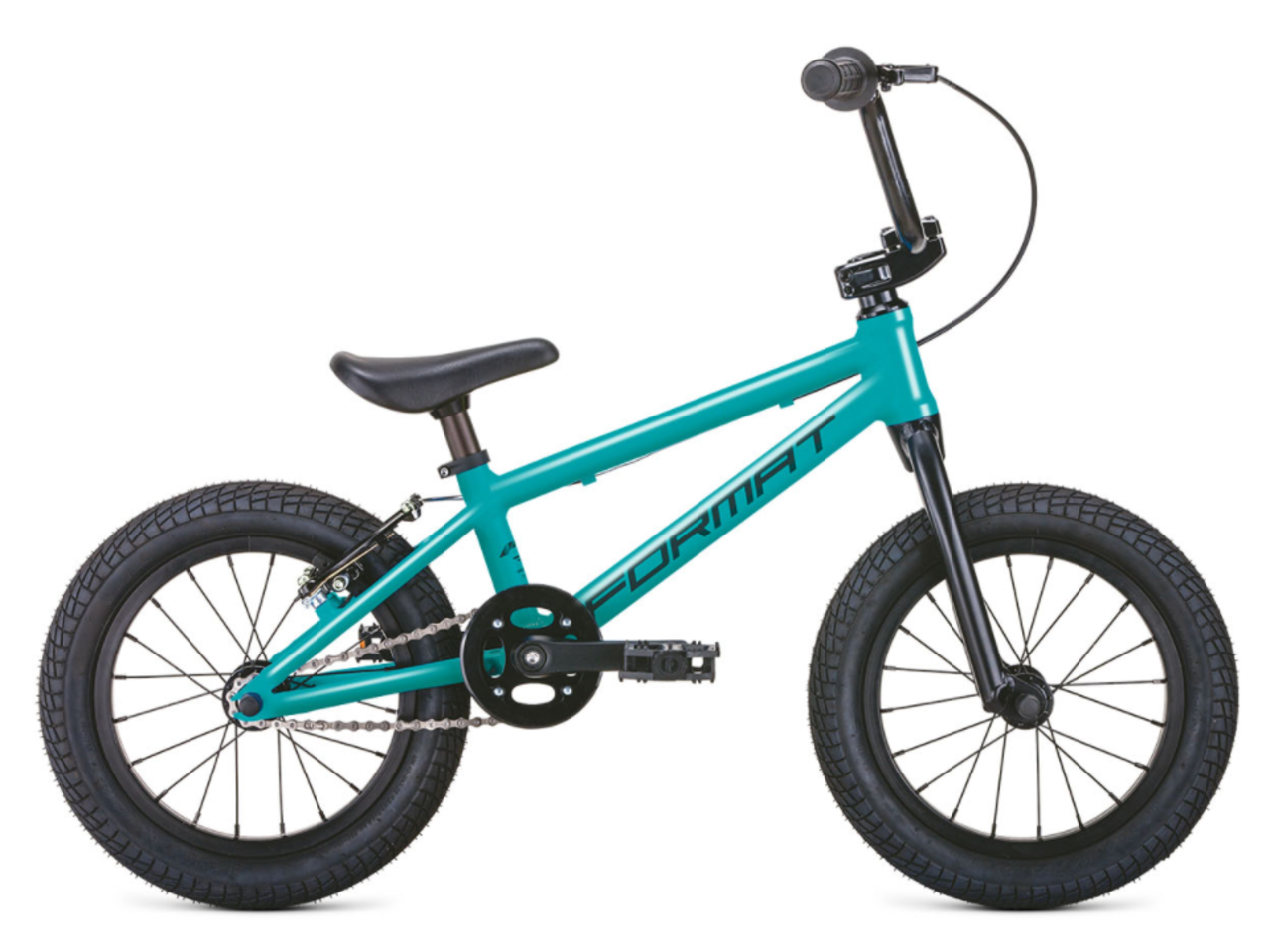 Велосипед FORMAT Kids 16 bmx (16" 1 ск. рост OS) 2020-2021, морская волна мат., RBKM1K3C1002 /