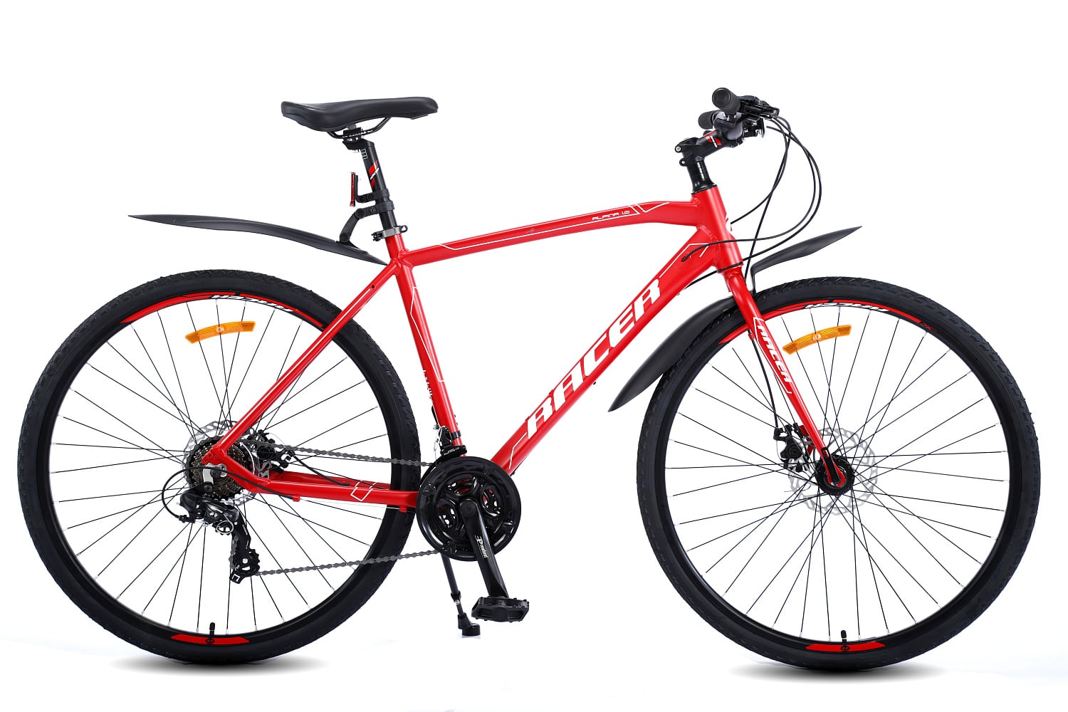 Велосипед Racer Alpina men красный 2021 рост 20