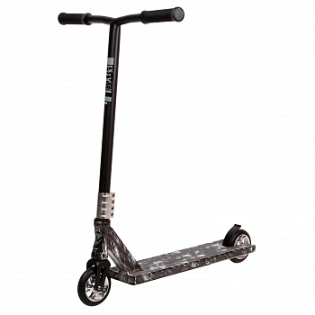 110A.PIXEL.SC21 Самокат NOVATRACK PIXEL PRO BL, PU колеса 110 мм с алюмин.ободом, жесткость PU 88A, 