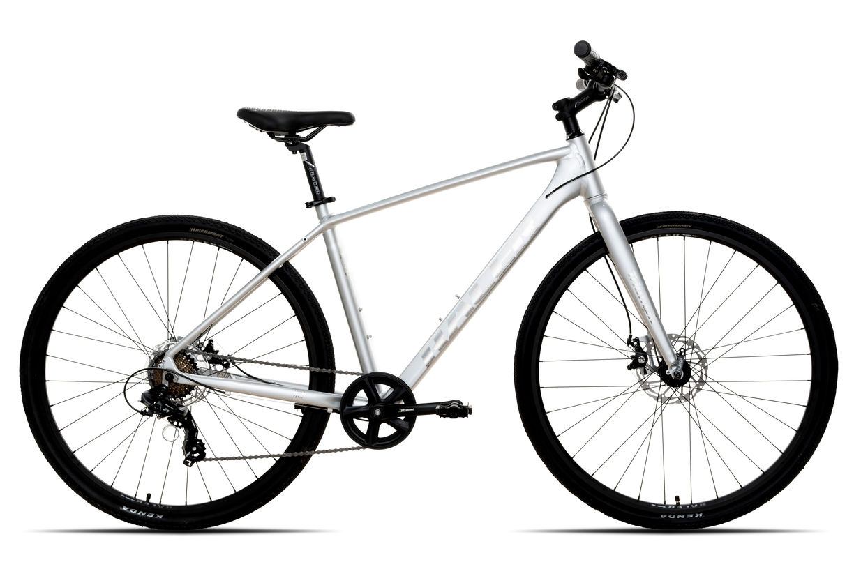 Велосипед Racer Triumph серебристый глянец 2025 рост 19
