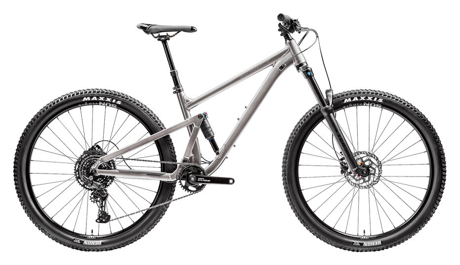 Велосипед SILVERBACK SE TRAIL 10 GLOSS MOONDUST METALLIC/MATT BLACK L(435mm)