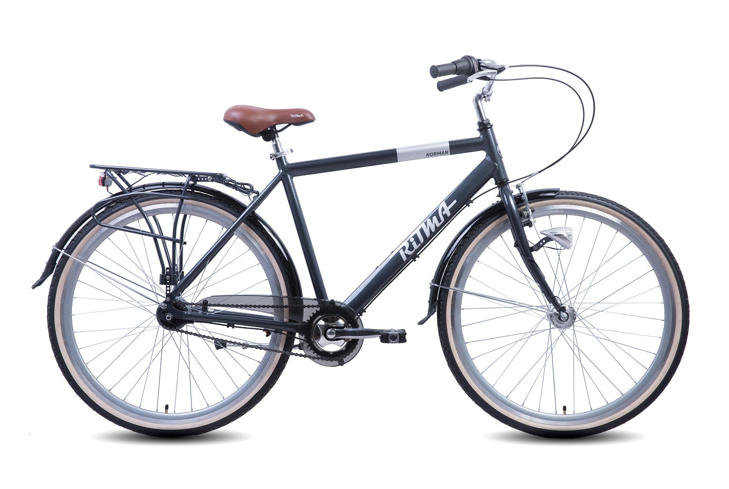Велосипед Ritma 700C Norman grey/silver 533mm