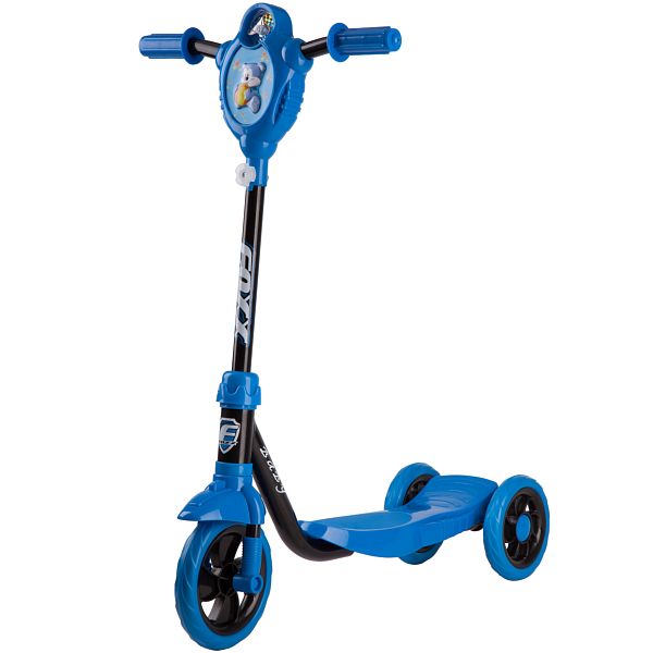 Самокат городской Foxx Baby детск., пластик+сталь, EVA колеса 115 мм, черный #127651 115BABY.BK8