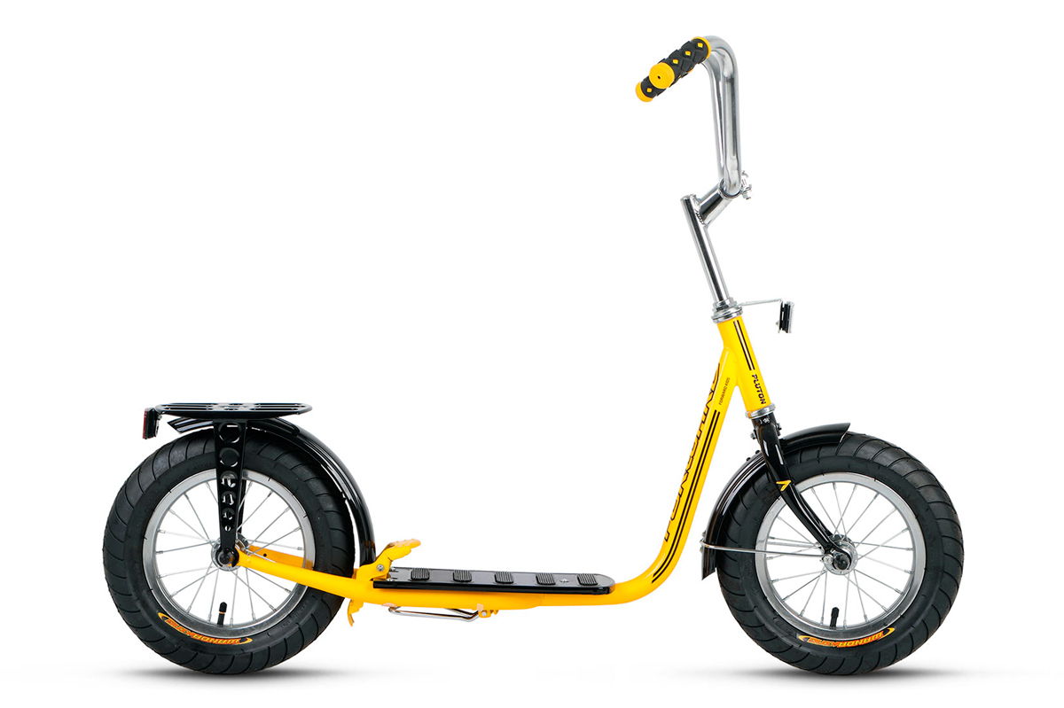 самокат FORWARD PLUTON нескл. (12'' 1ск) желтый /9503 00 100 0, RBKW8LN21003