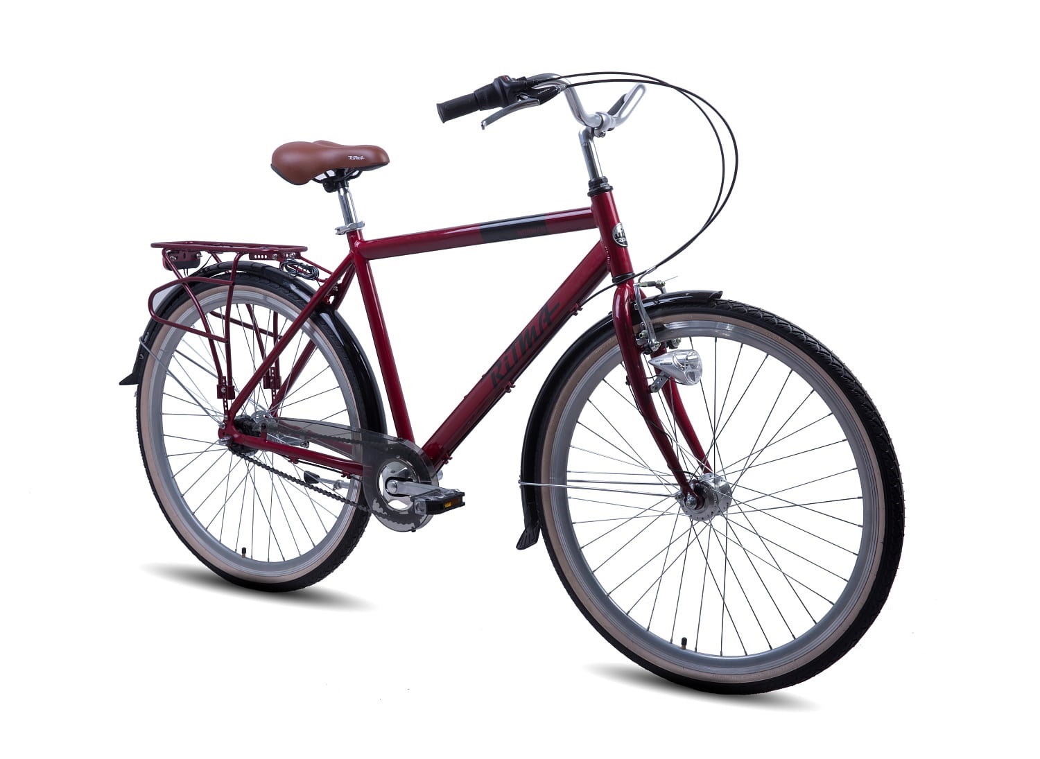 Велосипед Ritma 700C Norman red/bk 533mm_