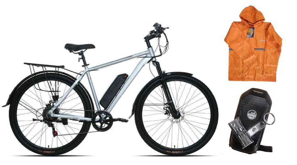 Электровелосипед Ritma MORGAN309 29 серебристый глянец 2025