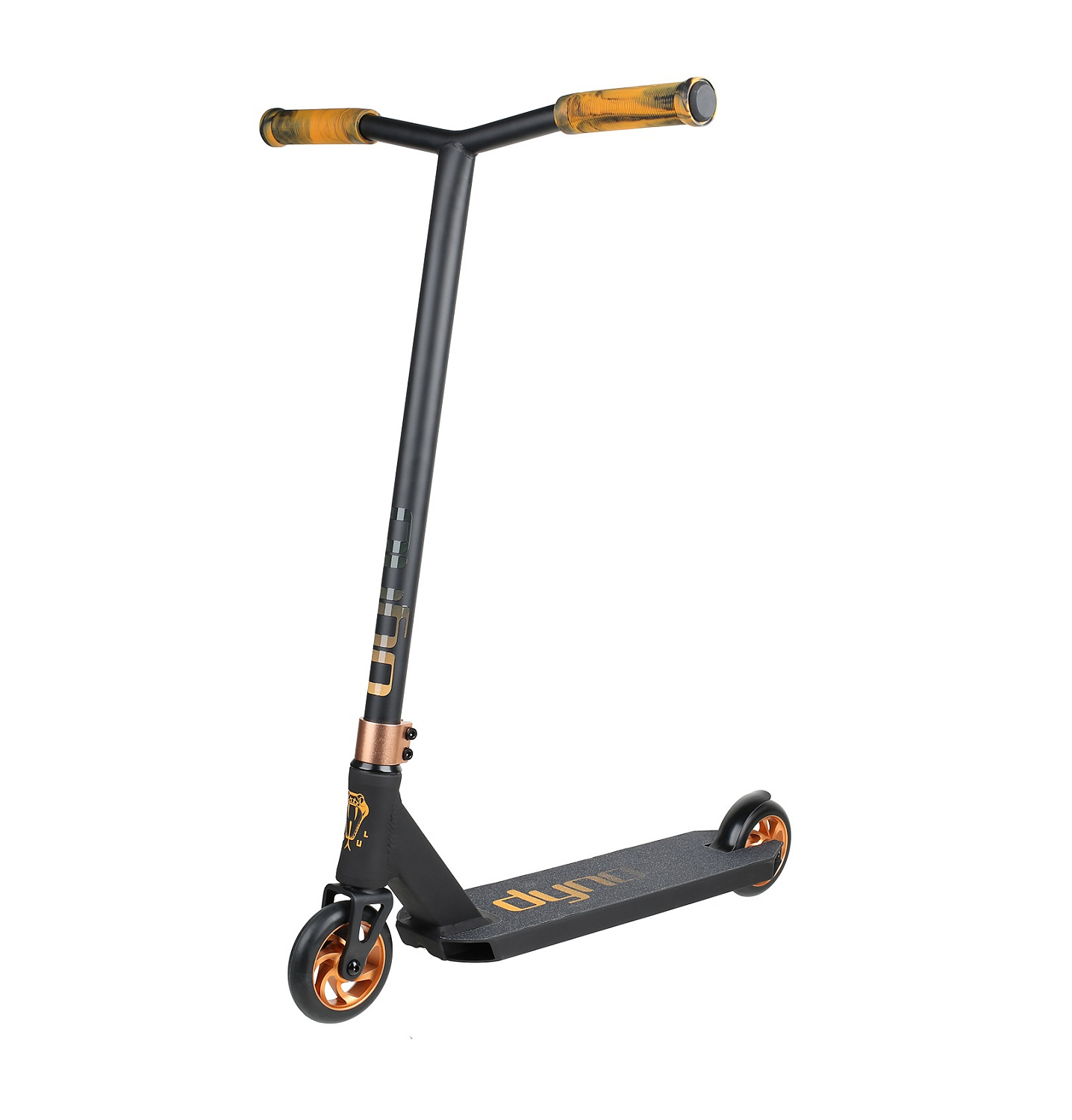 Самокат DYNO черный/медь