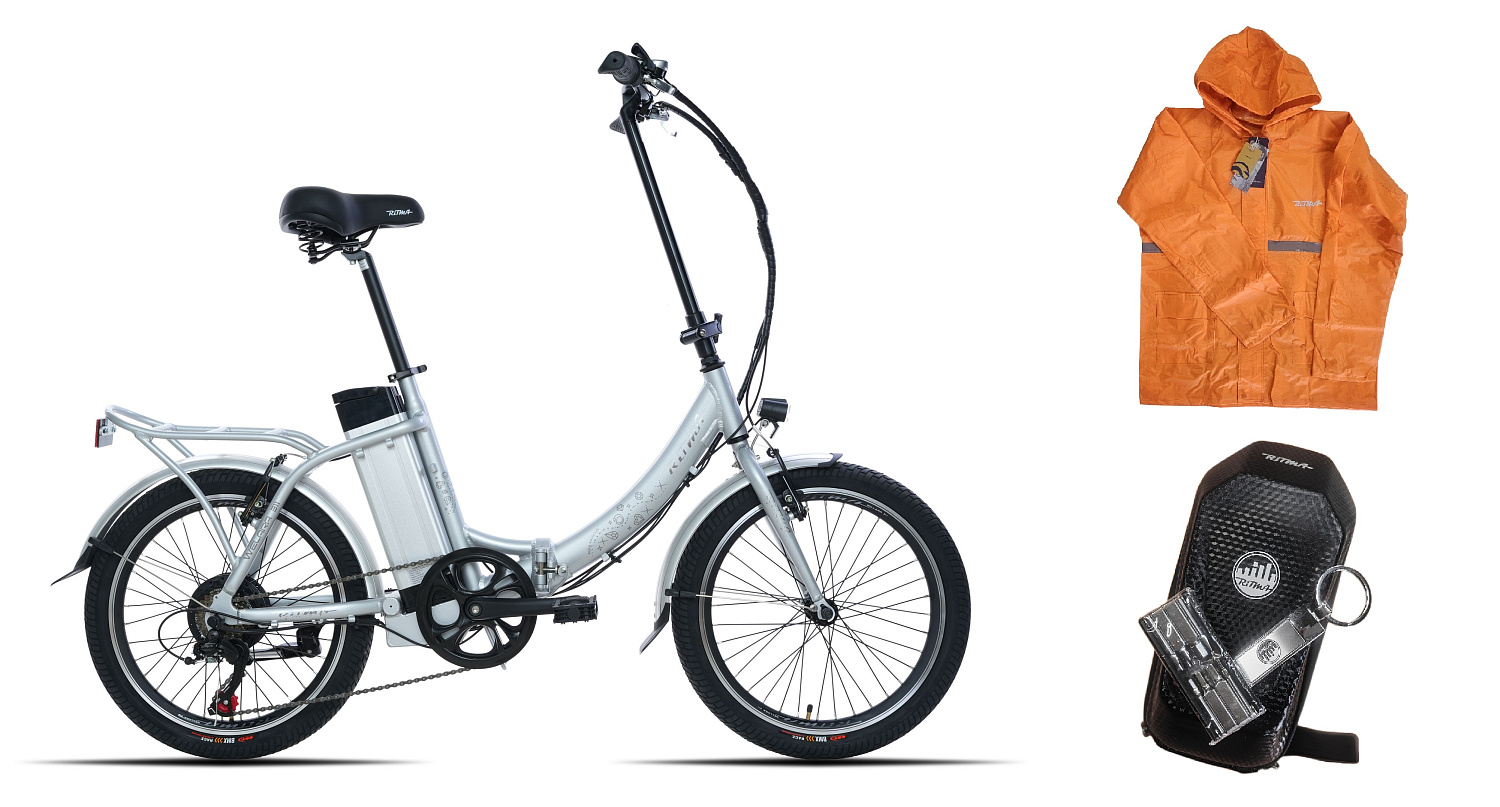 Электровелосипед Ritma WELARA311 серебристый глянец 2025